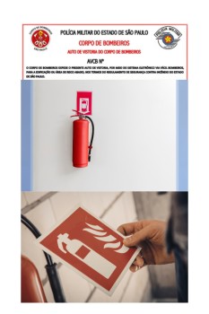 Certificado de Licenciamento do Corpo de Bombeiros CLCB